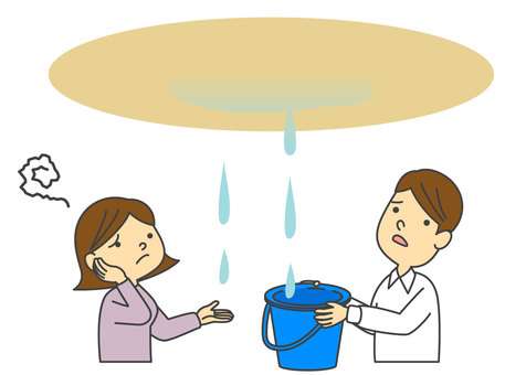 鎌倉市で雨漏りに困ったら雨漏り相談所にご相談ください。火災保険対象外の原因④